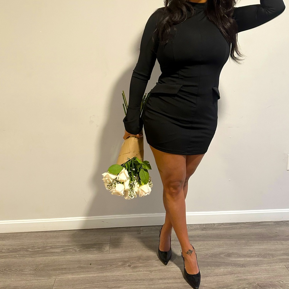 Hailey Bieber Inspired Mini Dress